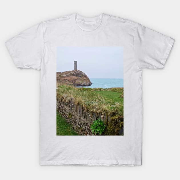 Ruins on Rock Island, County Cork, Ireland T-Shirt by irishmurr